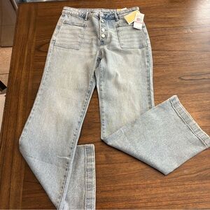 Michael Kors Light Blue Selma bootcut Jeans size 10